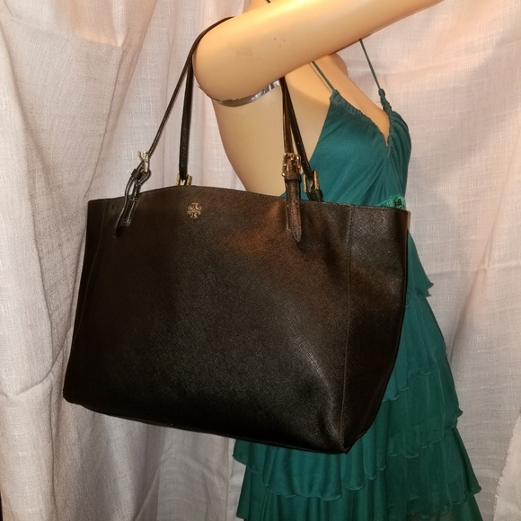 Tory Burch Handbags - TORY BURCH BLACK YORK TOTE